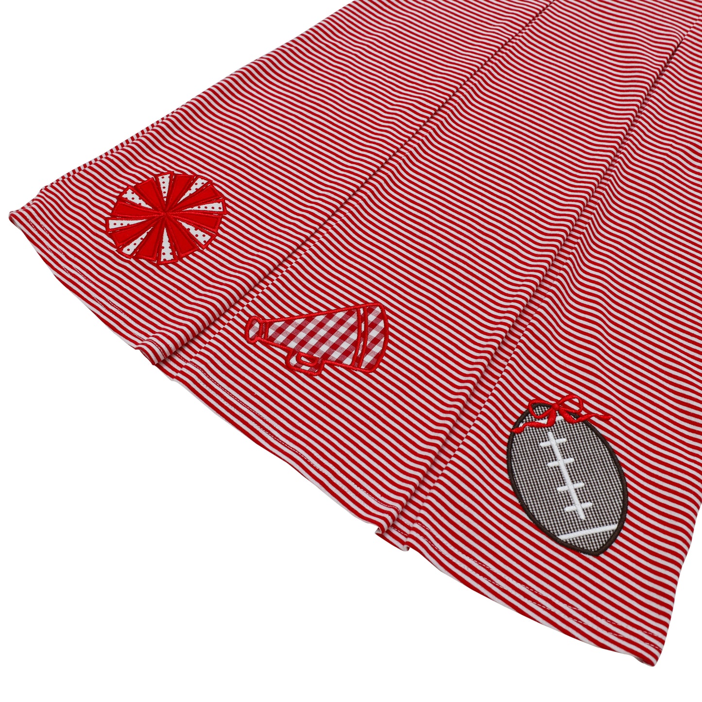 Football Girls Dress - Red