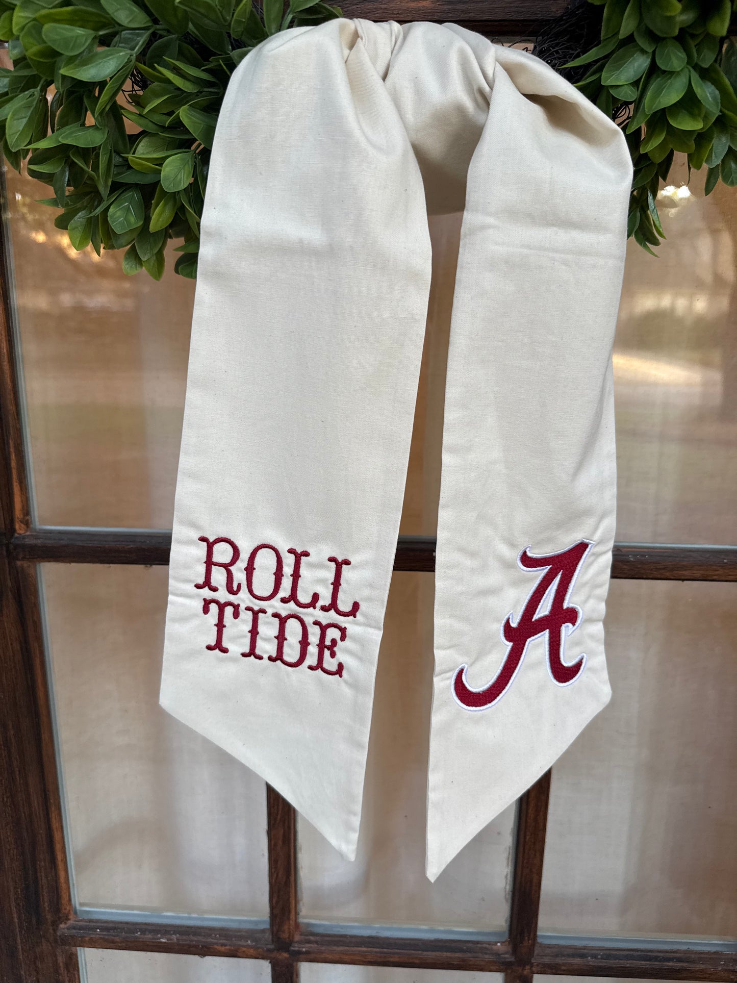 Wreath Sash- Alabama