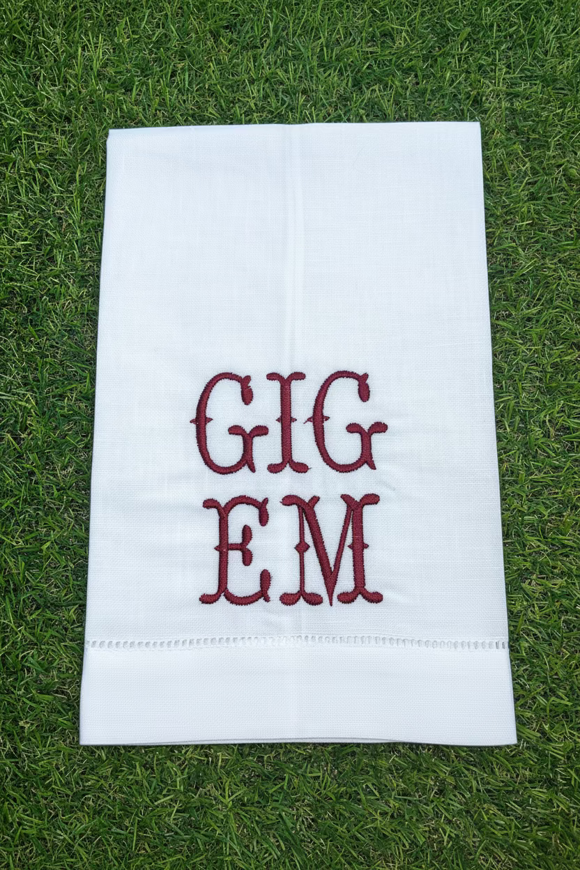 Tea Towel- Gig Em