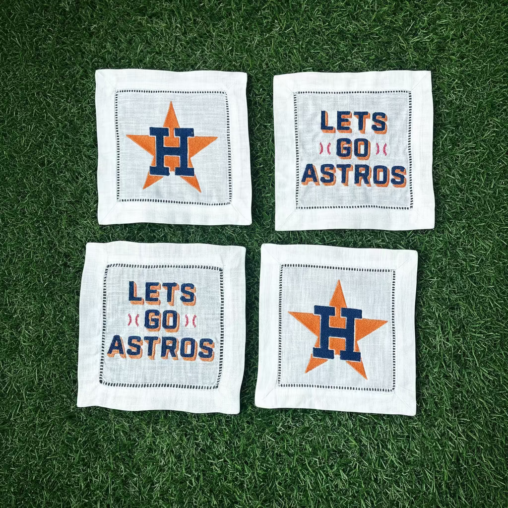 Cocktail Napkins- Astros