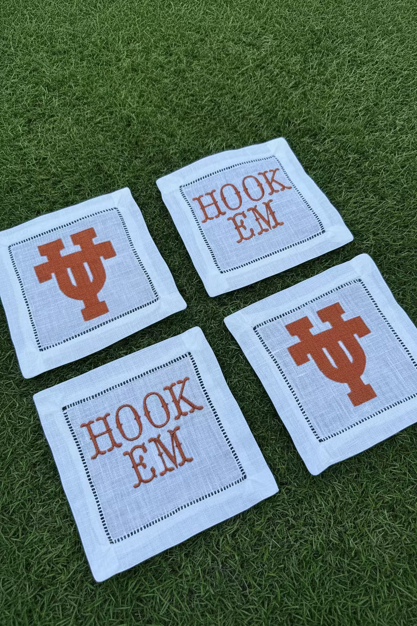 Cocktail Napkins- UT Longhorns