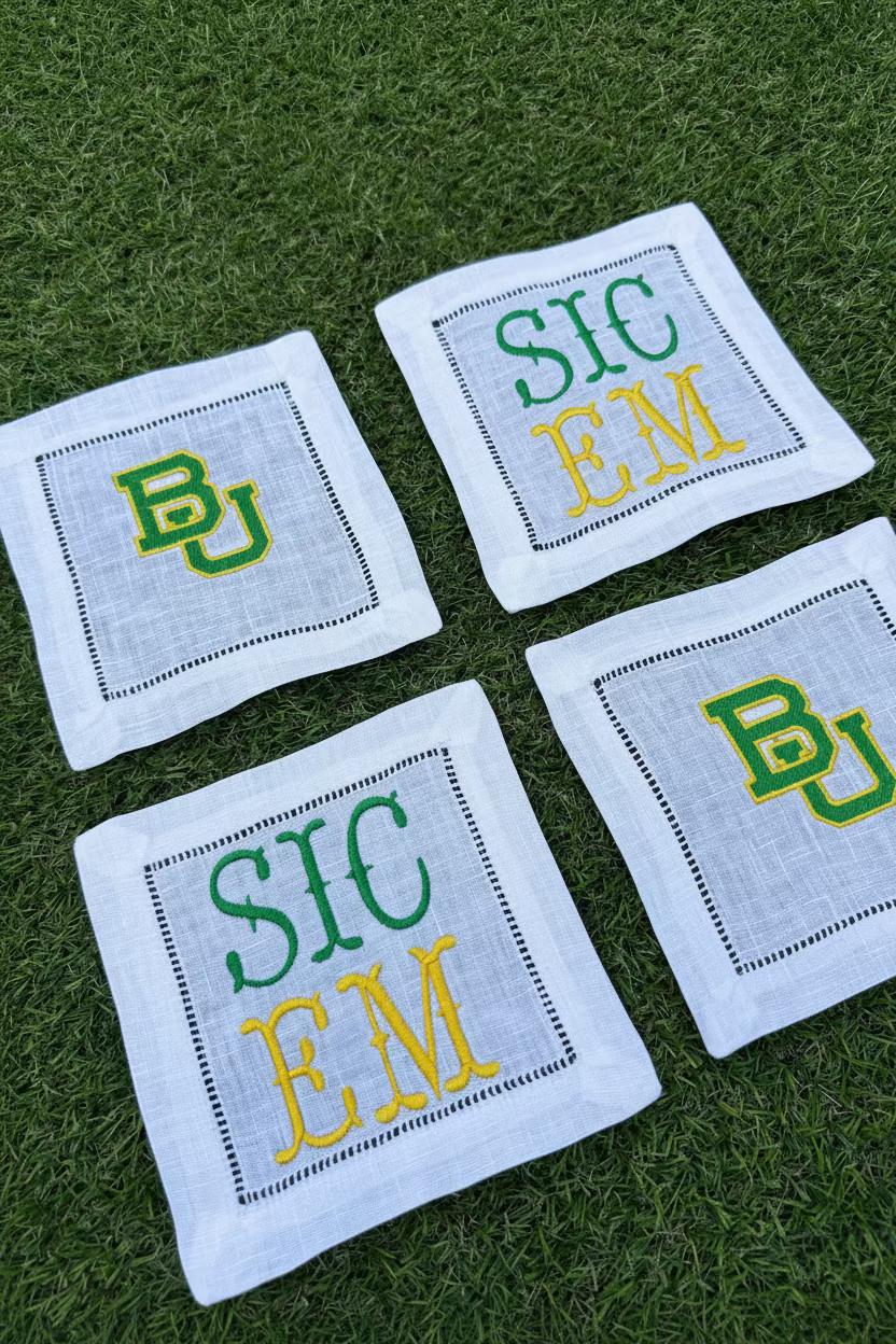 Cocktail Napkins- Baylor
