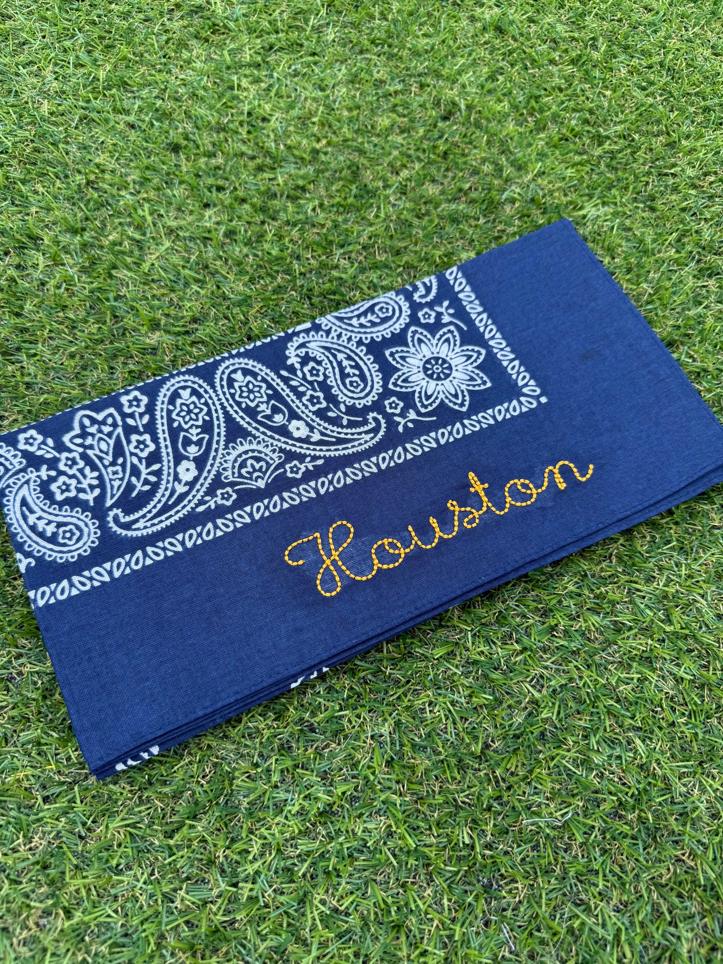 Houston Bandana- Navy