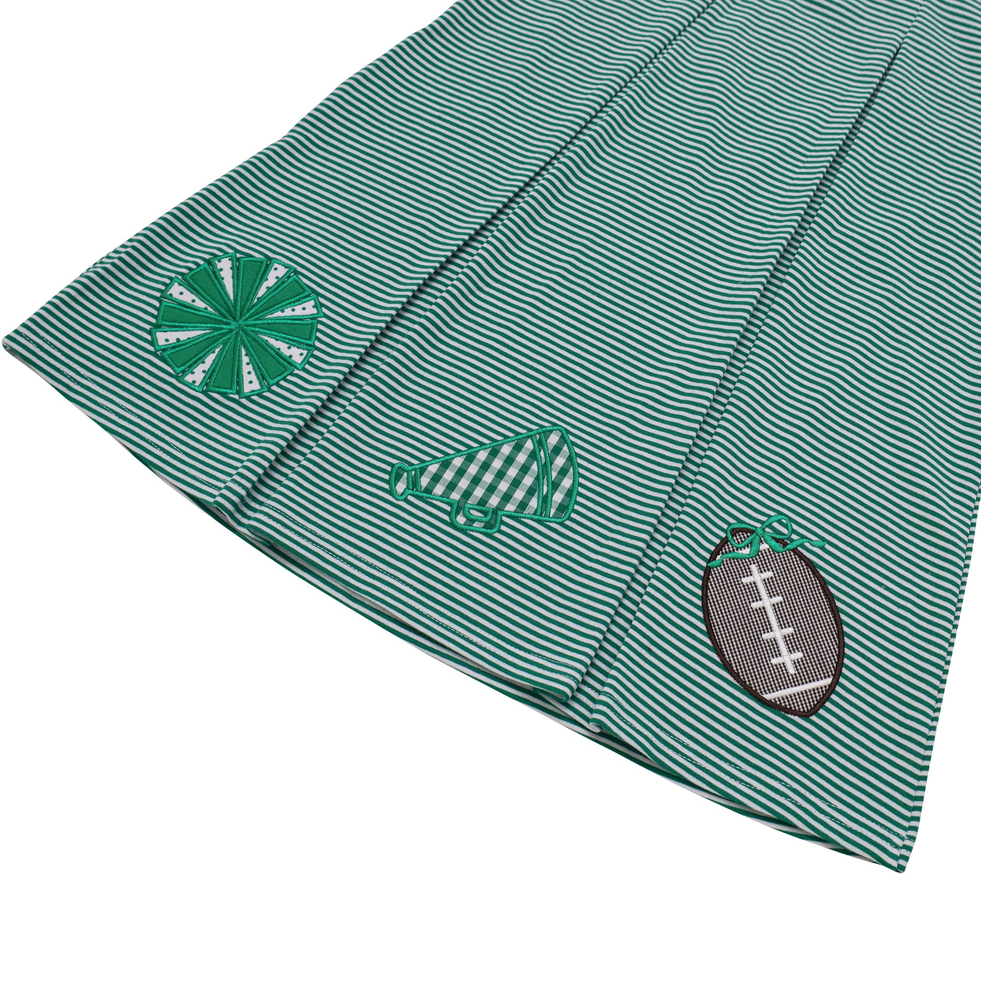 Football Girls Dress - Sic Em Game Day Kids Wear Football Girls Dress - Sic Em Game Day Kids Wear