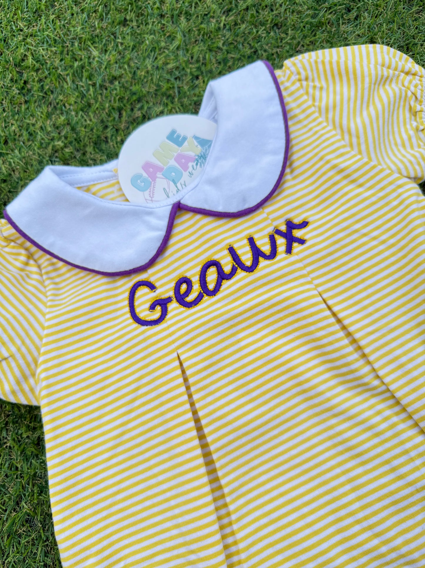 Football Girls Dress - Geaux