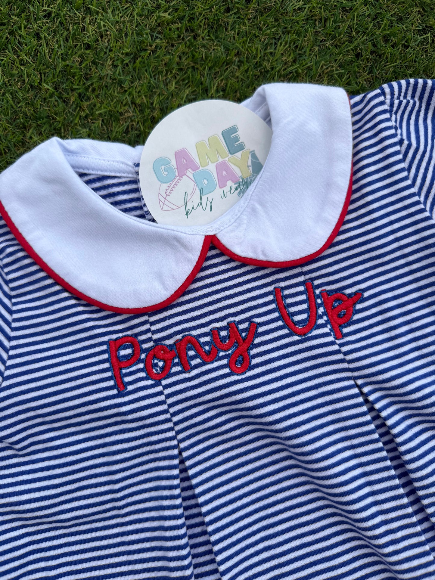 Football Girls Dress - Pony up