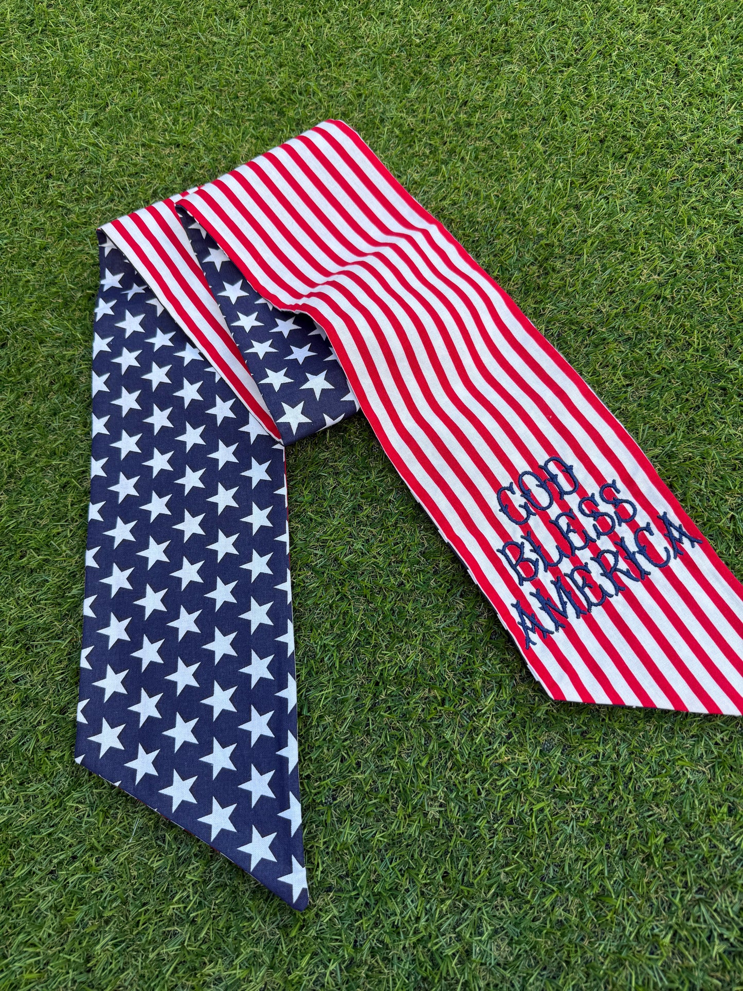 Wreath Sash- God Bless America