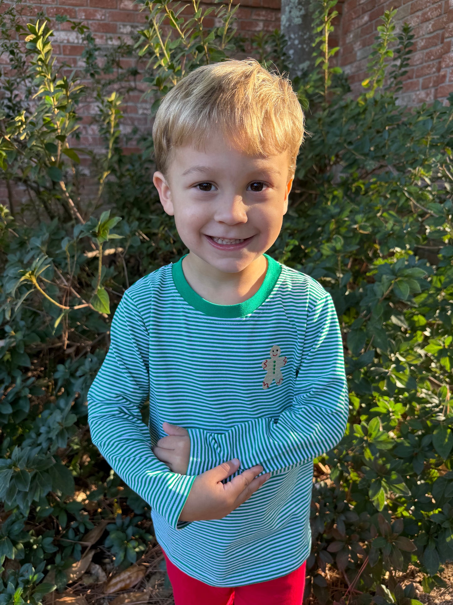 Gingerbread Man Long Sleeve Shirt