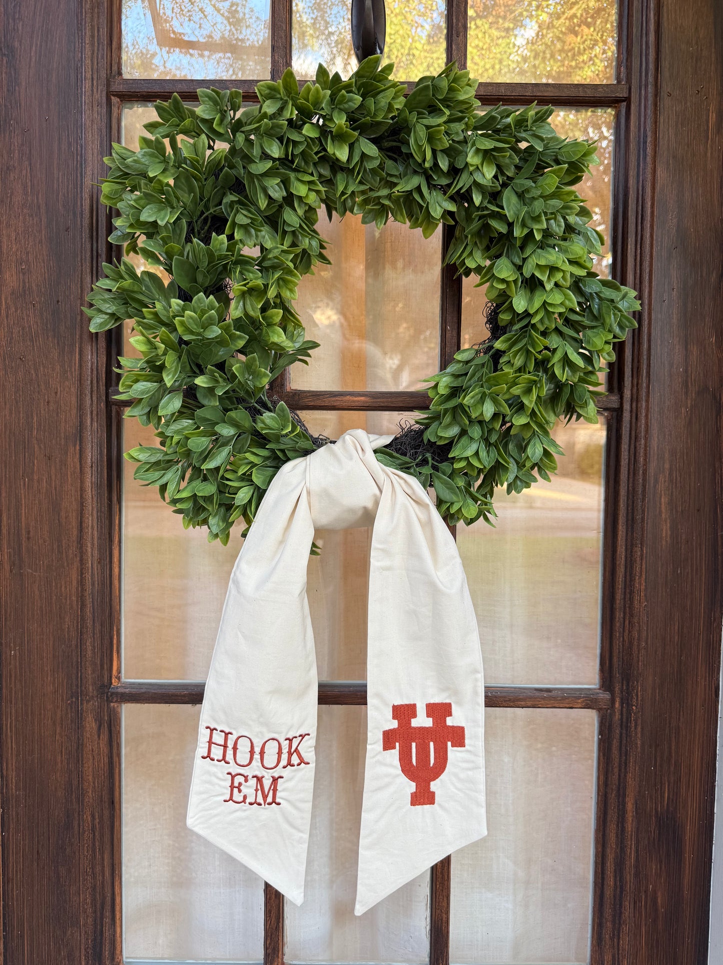 Wreath Sash- University of Texas
