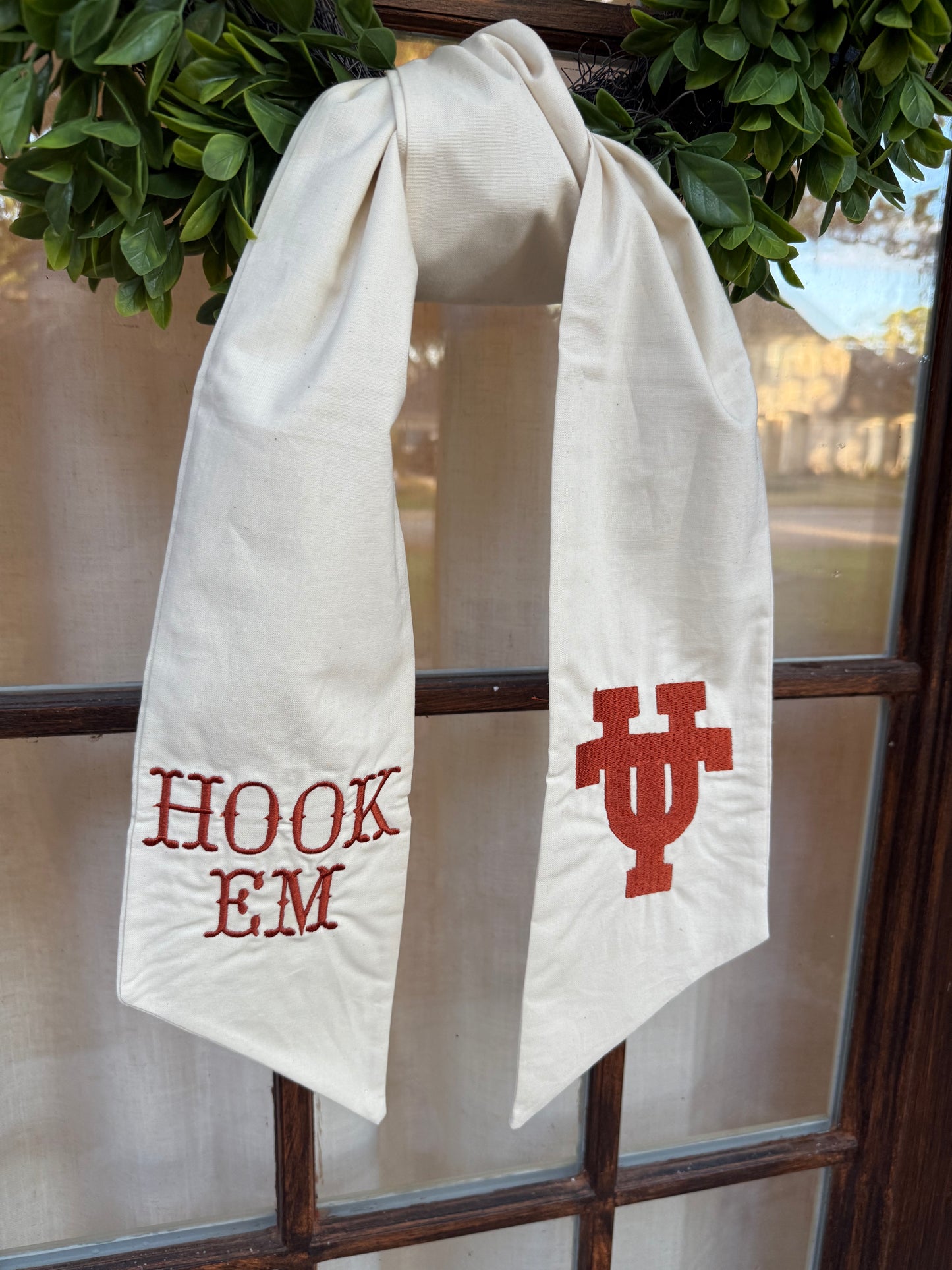 Wreath Sash- University of Texas