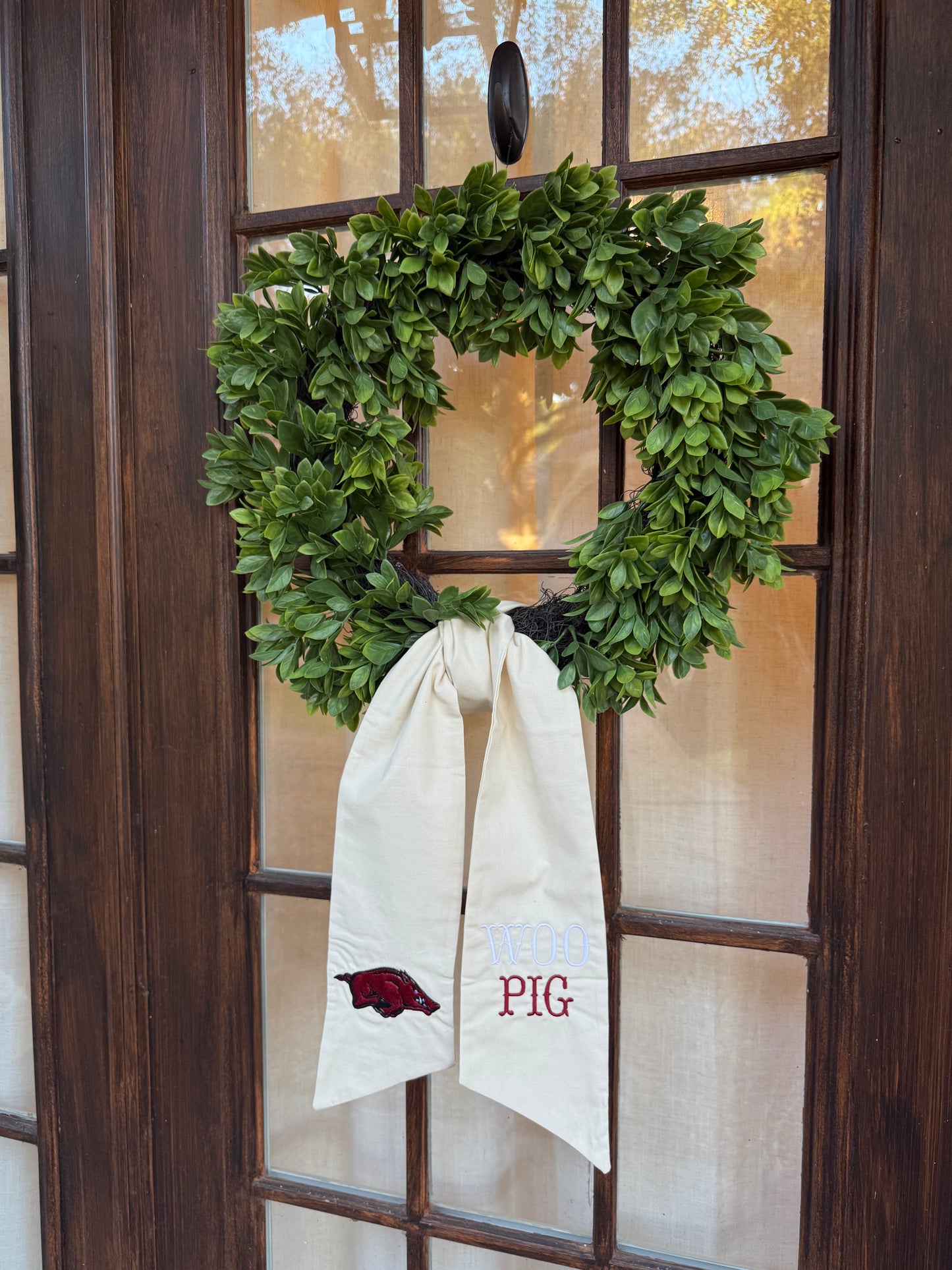 Wreath Sash- Arkansas