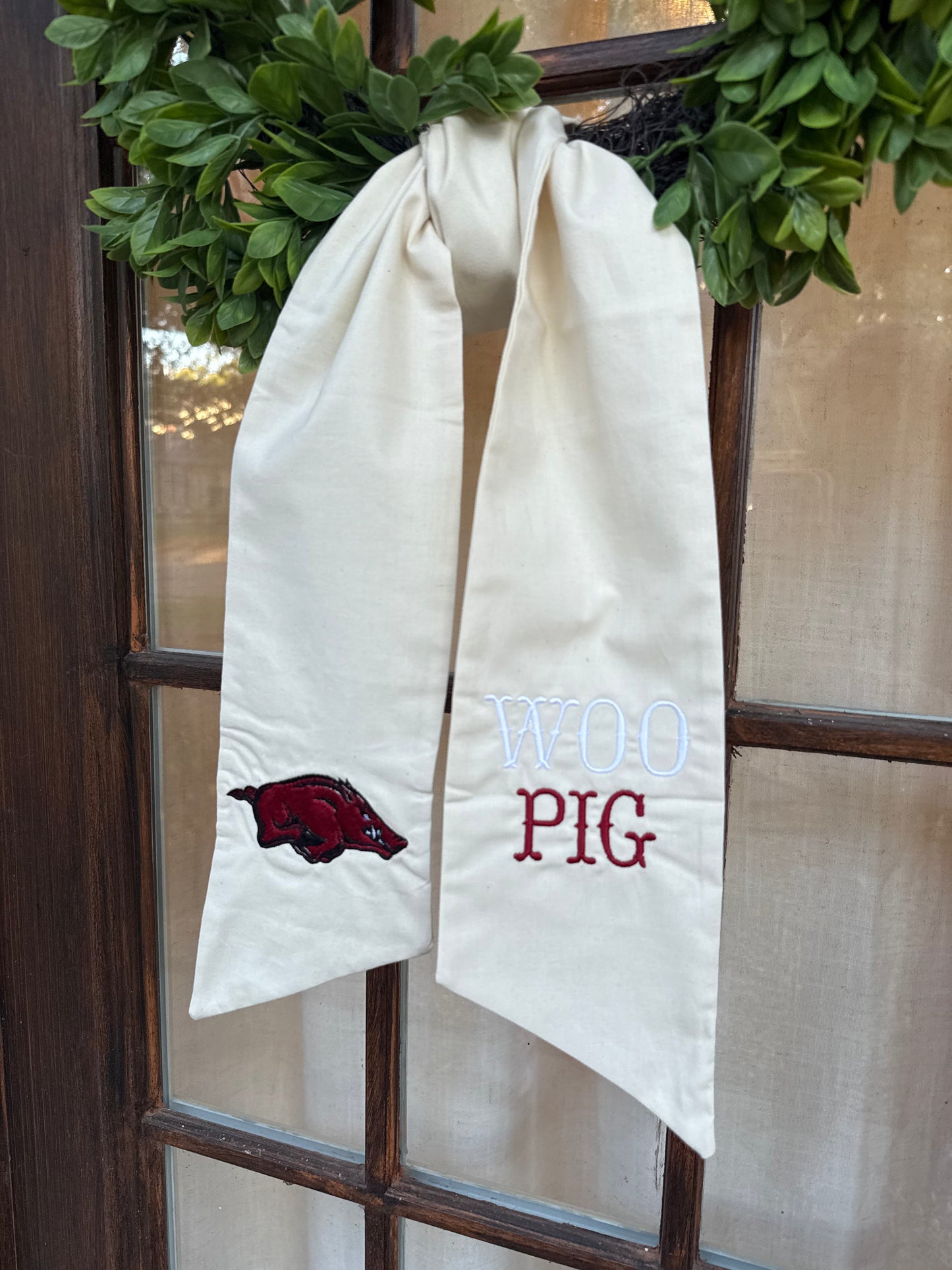 Wreath Sash- Arkansas