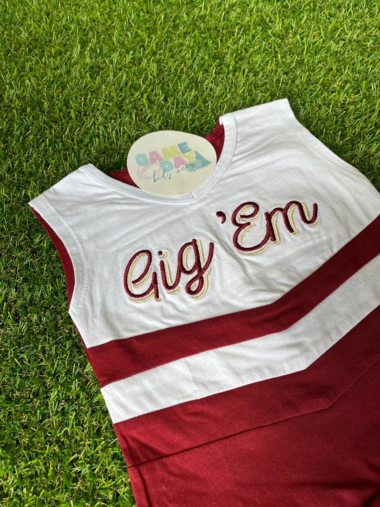 Cheer Uniform- Gig 'Em