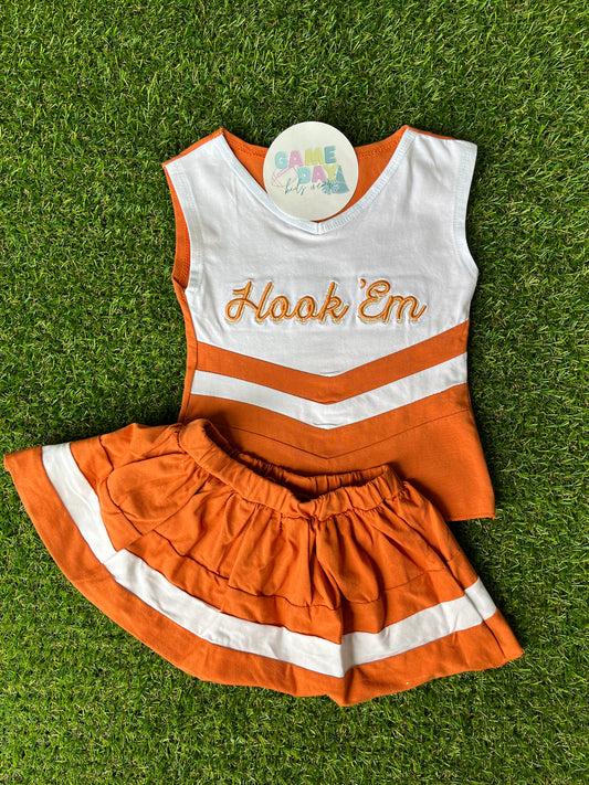 Cheer Uniform- Hook 'Em