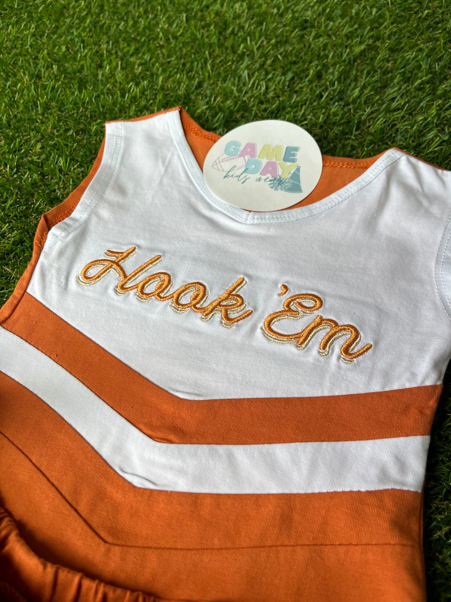 Cheer Uniform- Hook 'Em