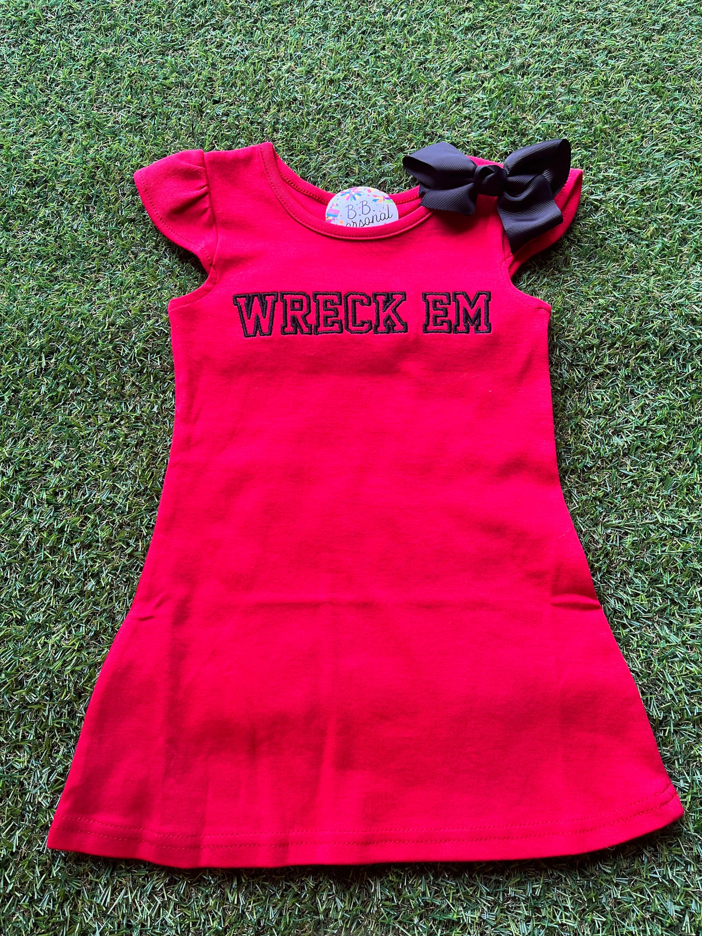 Flutter Sleeve Wreck Em Dress