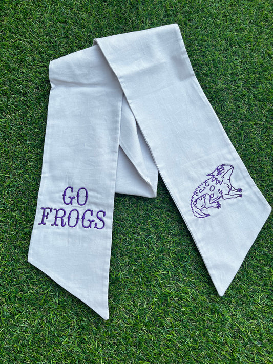 Wreath Sash- TCU