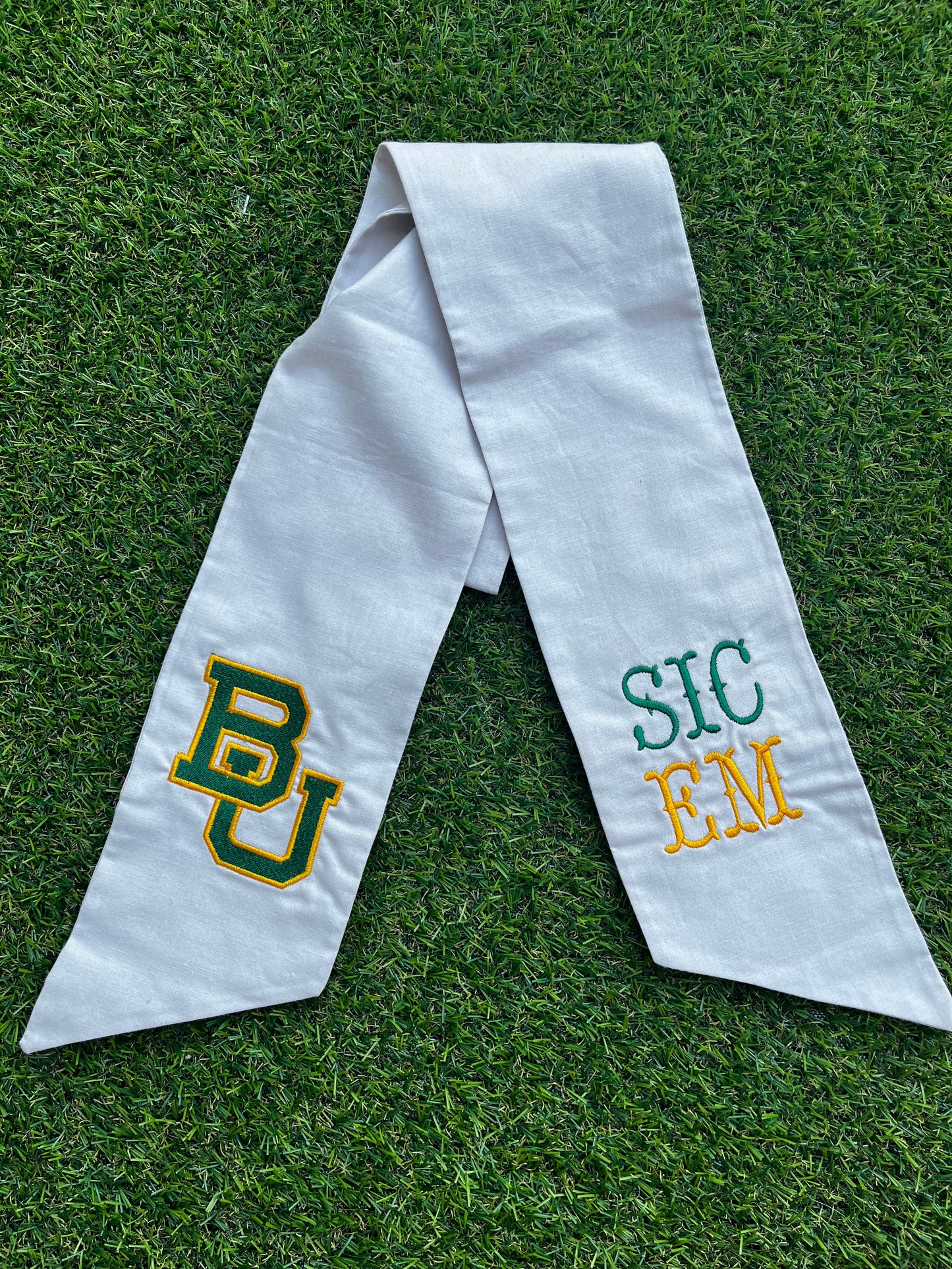 Wreath Sash- Baylor