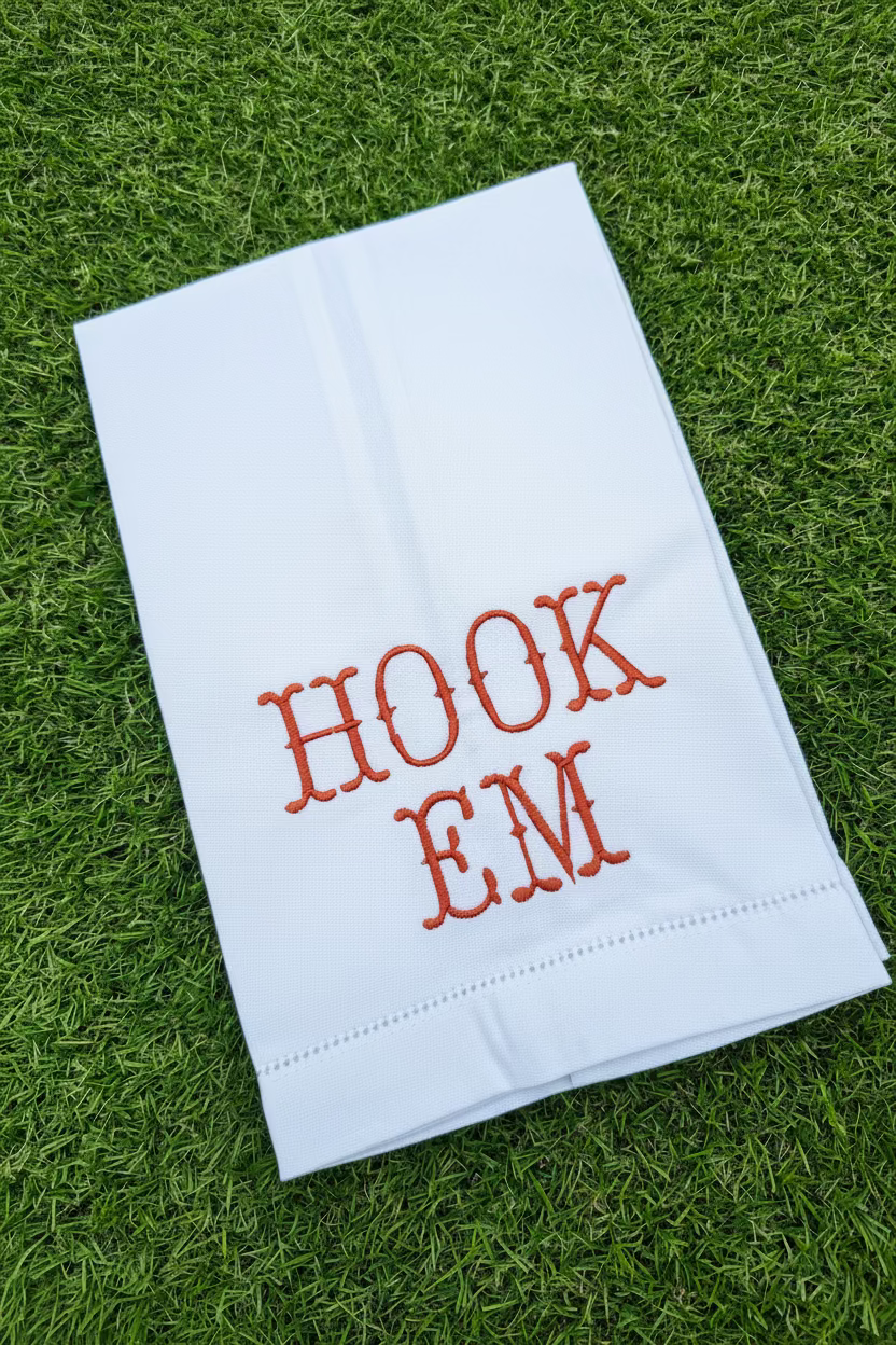 Tea Towel- Hook Em
