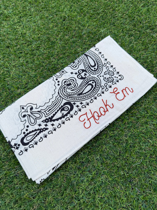 Hook Em Bandana