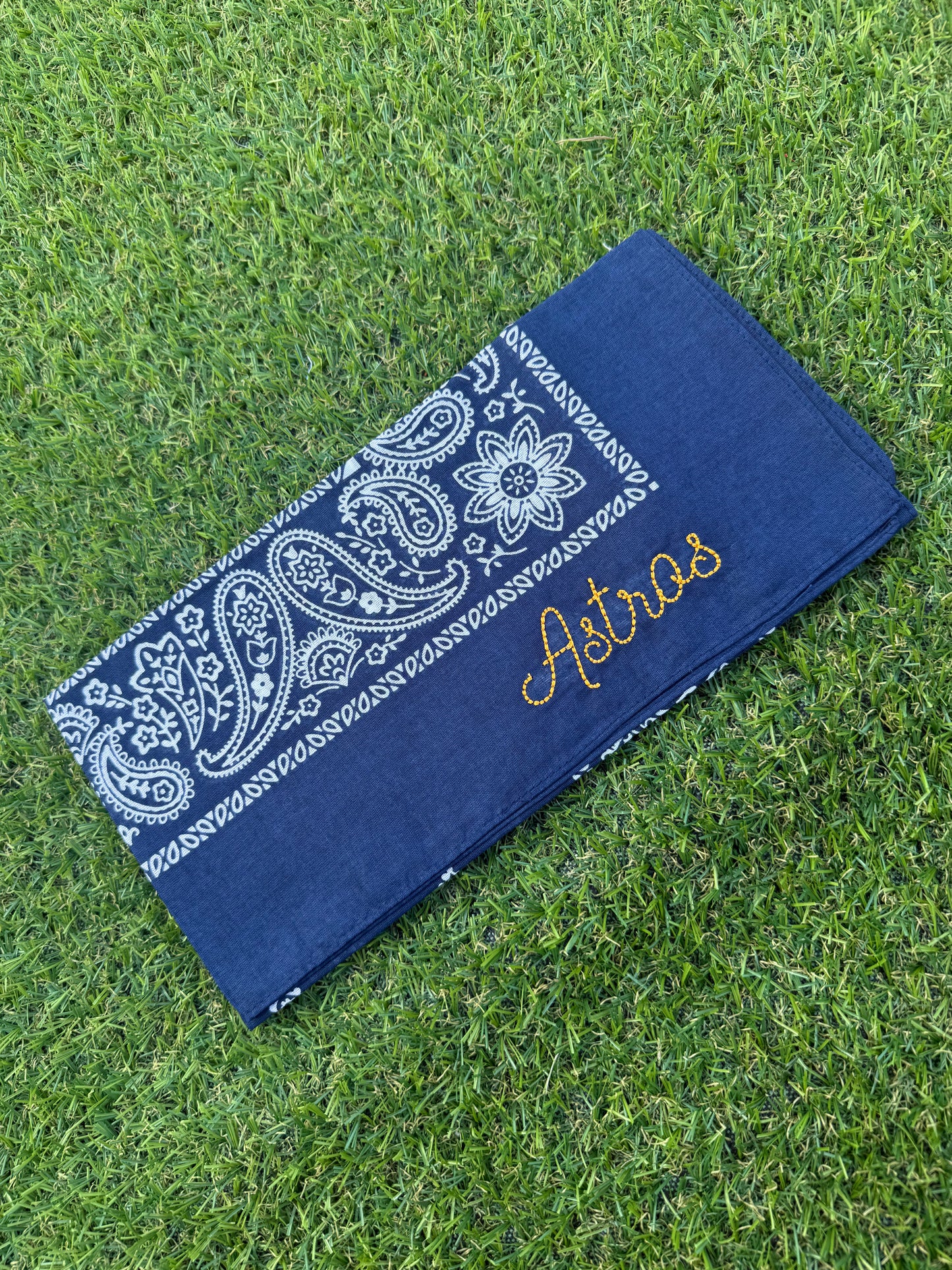 Astros Bandana- Navy