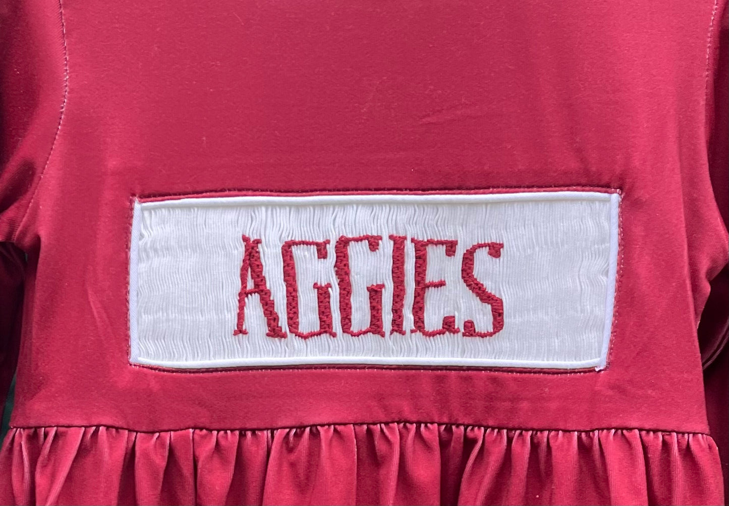 Smock Aggies Longsleeve Pocket Dress