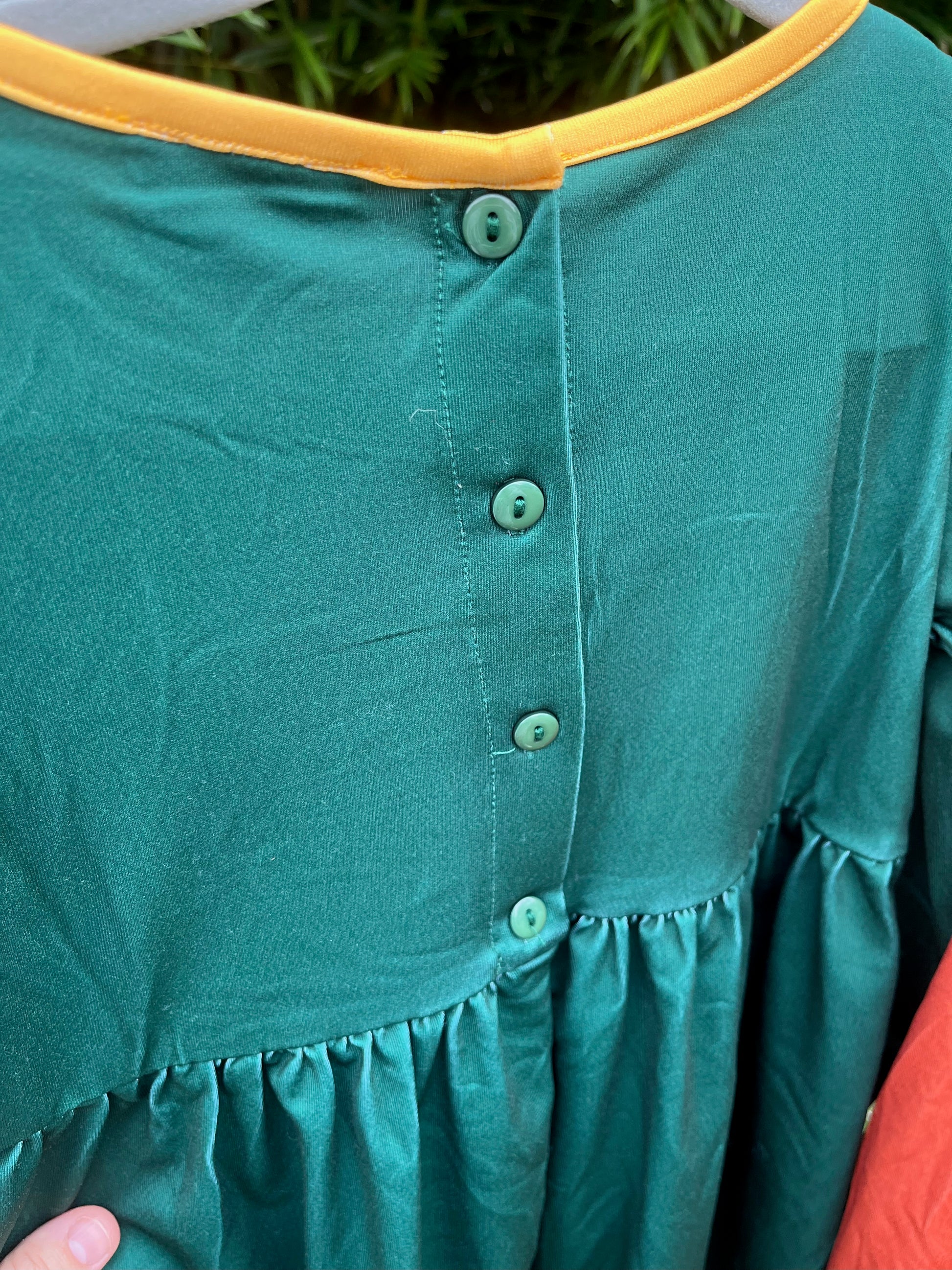Smock Bear Longsleeve Pocket Dress - 30% Off Game Day Kids Wear Smock Bear Longsleeve Pocket Dress - 30% Off Game Day Kids Wear